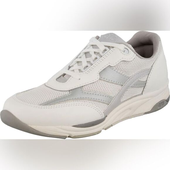 SAS Tour Mesh White and Gray Mesh Sneakers Size 10.5 Unisex - Picture 1 of 14
